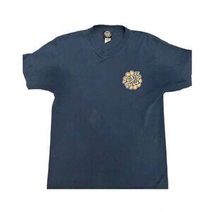 Santa Cruz Men's Blue and Navy T-shirt